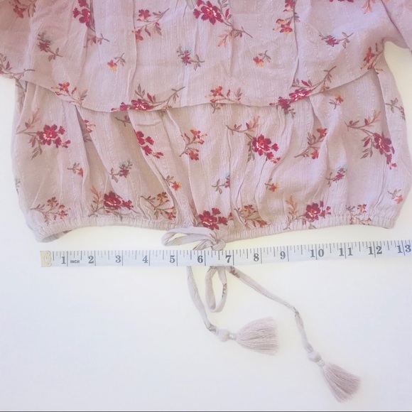 NWOT American Eagle off shoulder crop top - Picture 3 of 4
